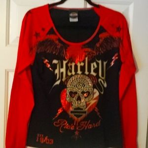 Long Sleeve Harley Davidson shirt